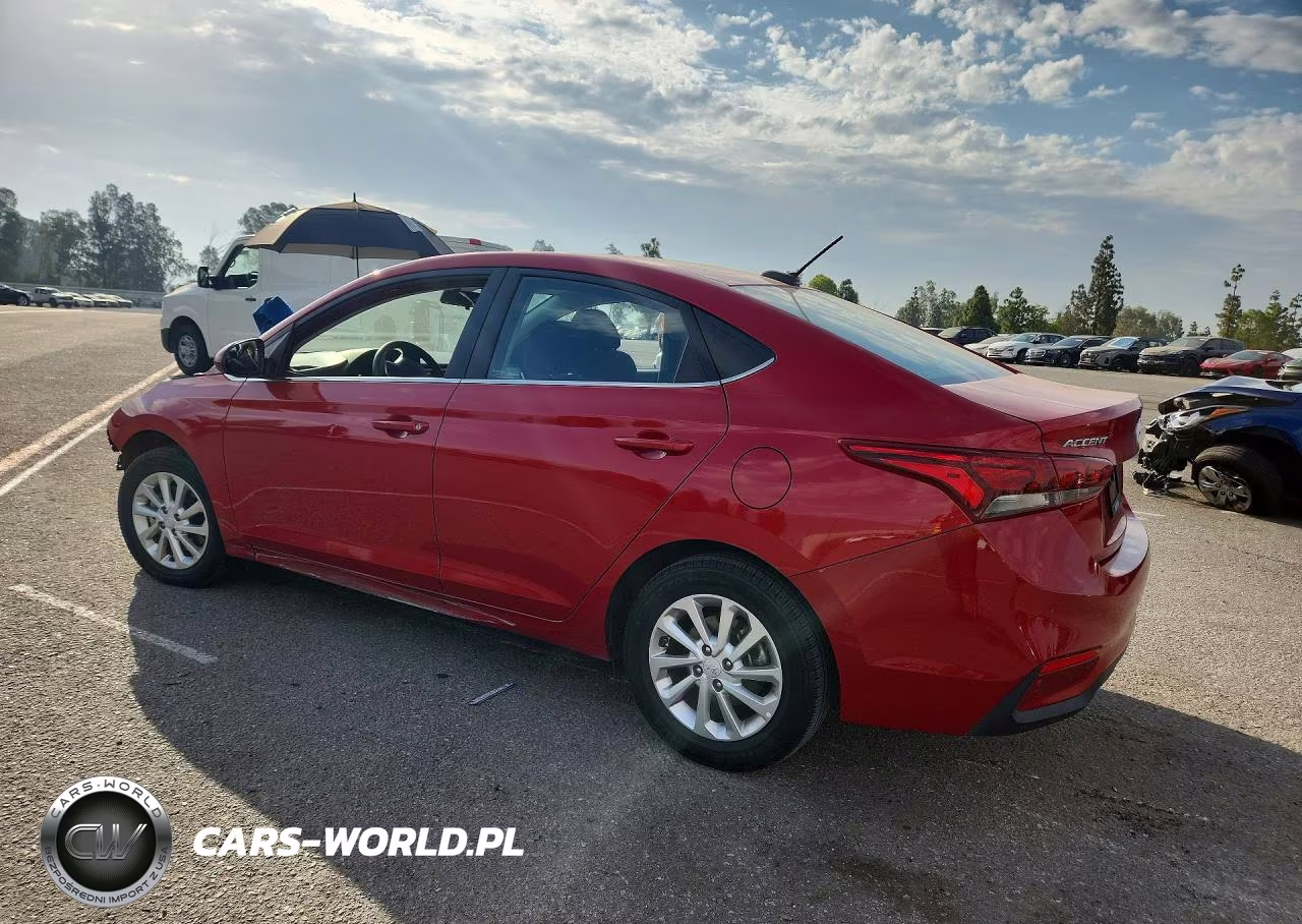 2022 Hyundai Accent Sel VIN:3KPC24A6XNE187506 - 2