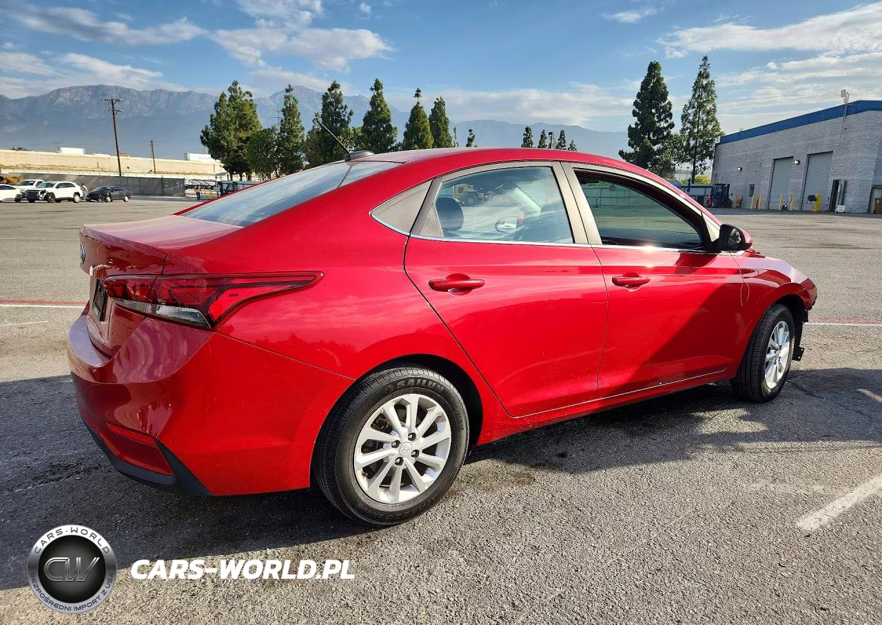 2022 Hyundai Accent Sel VIN:3KPC24A6XNE187506 - 3
