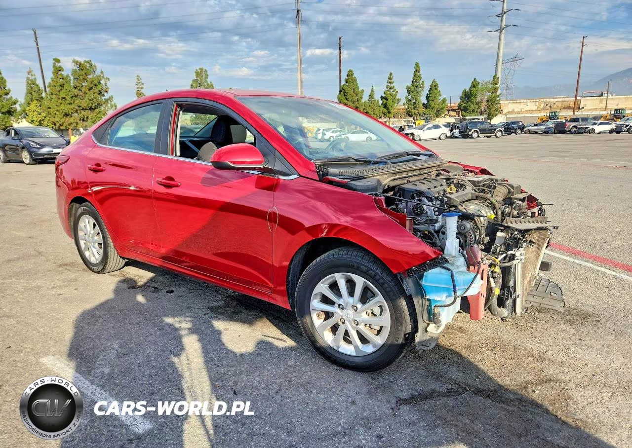 2022 Hyundai Accent Sel VIN:3KPC24A6XNE187506 - 4