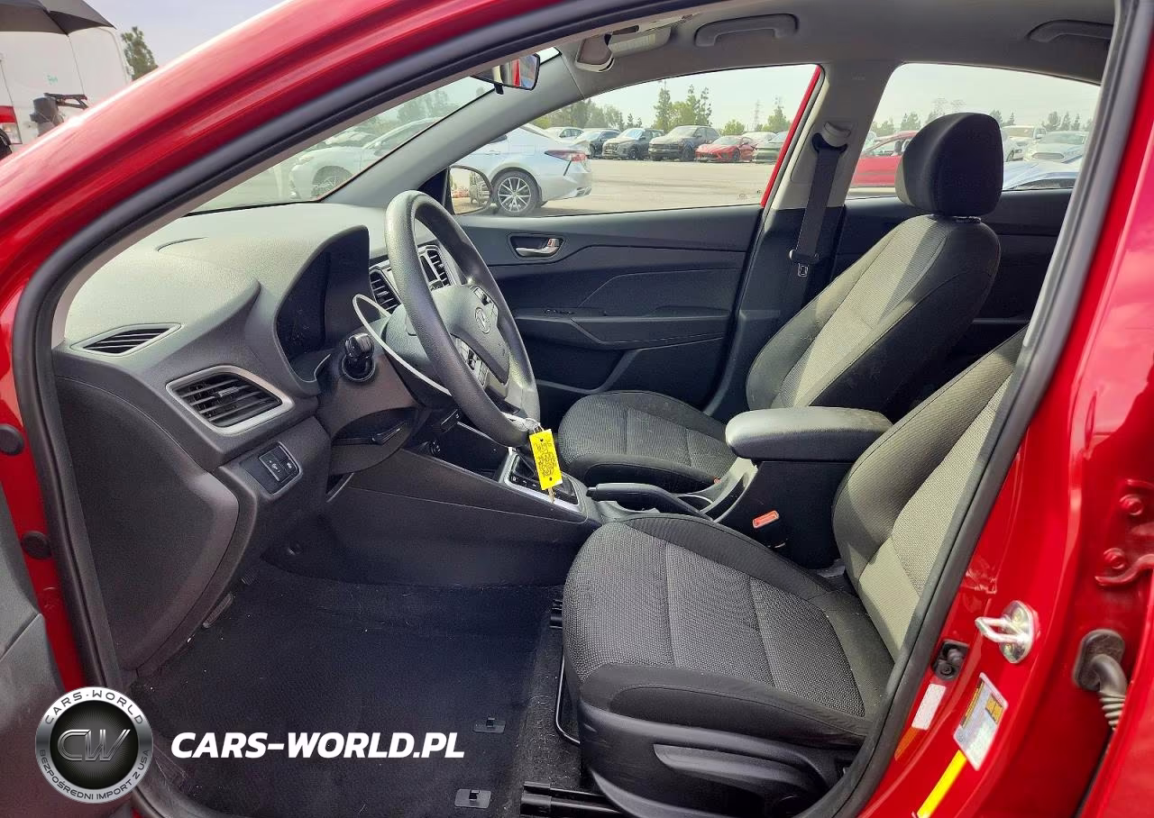2022 Hyundai Accent Sel VIN:3KPC24A6XNE187506 - 7