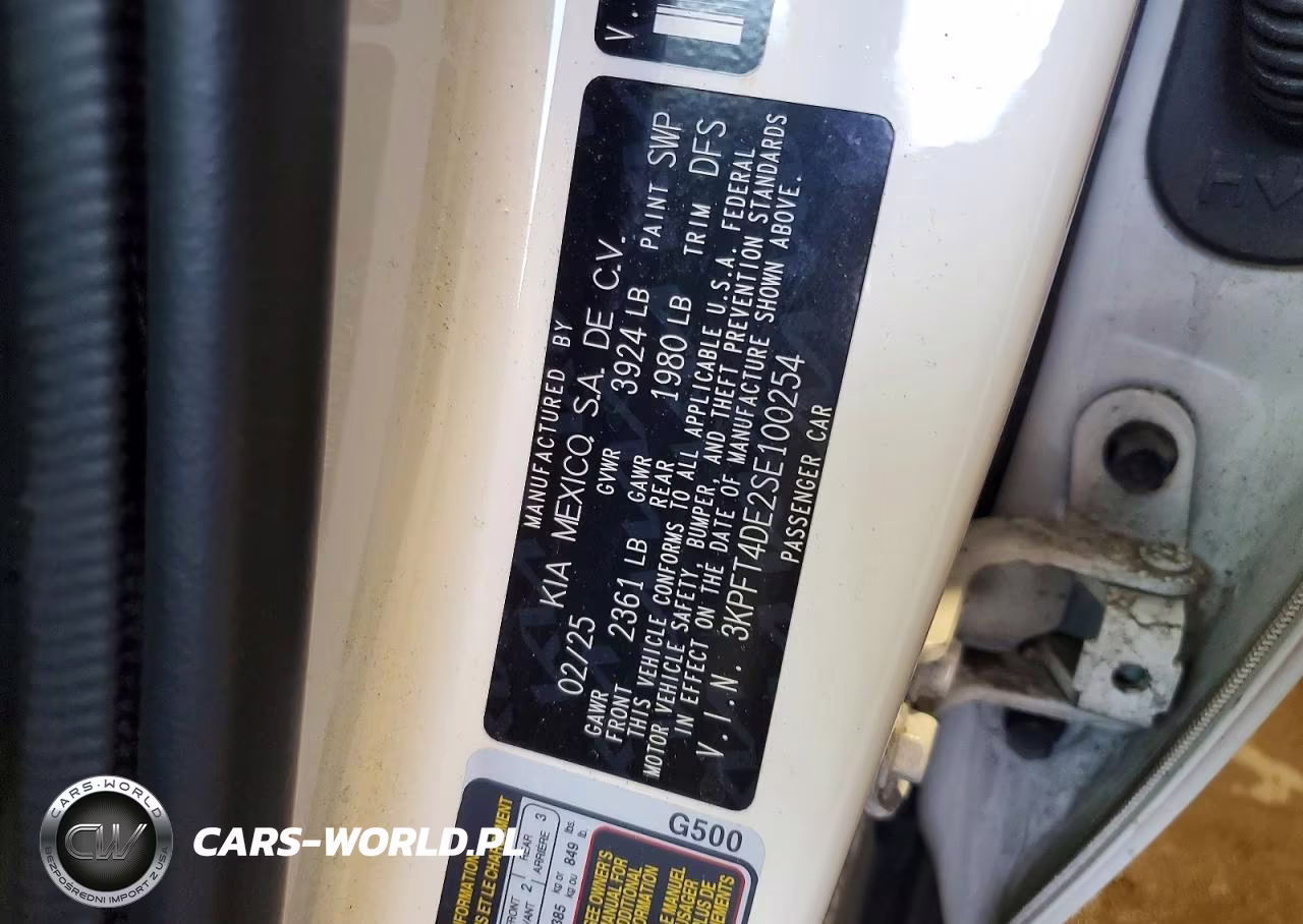 2025 Kia K4 Lxs VIN:3KPFT4DE2SE100254 - 13