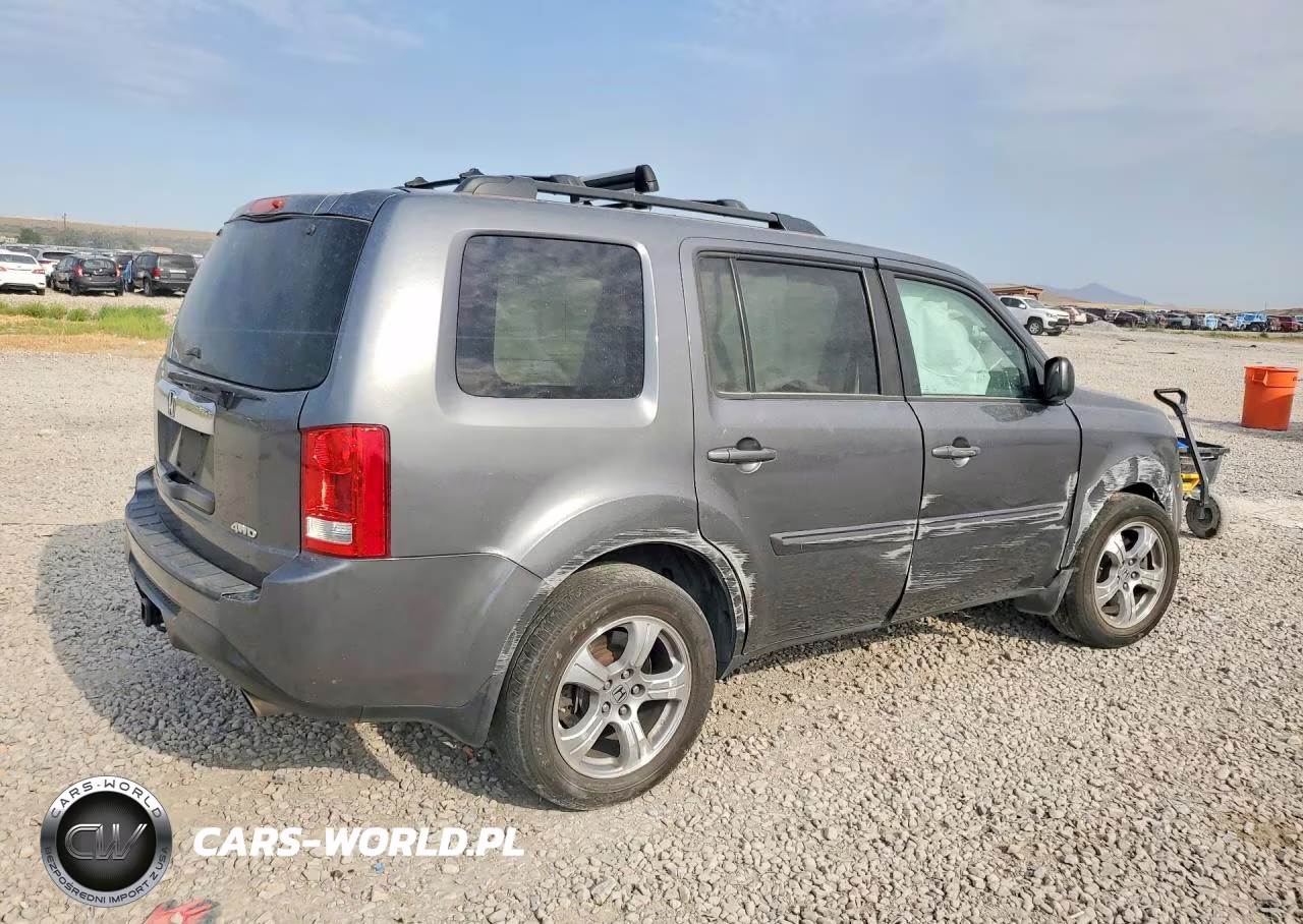 2012 Honda Pilot Ex VIN:5FNYF4H48CB067421 - 3