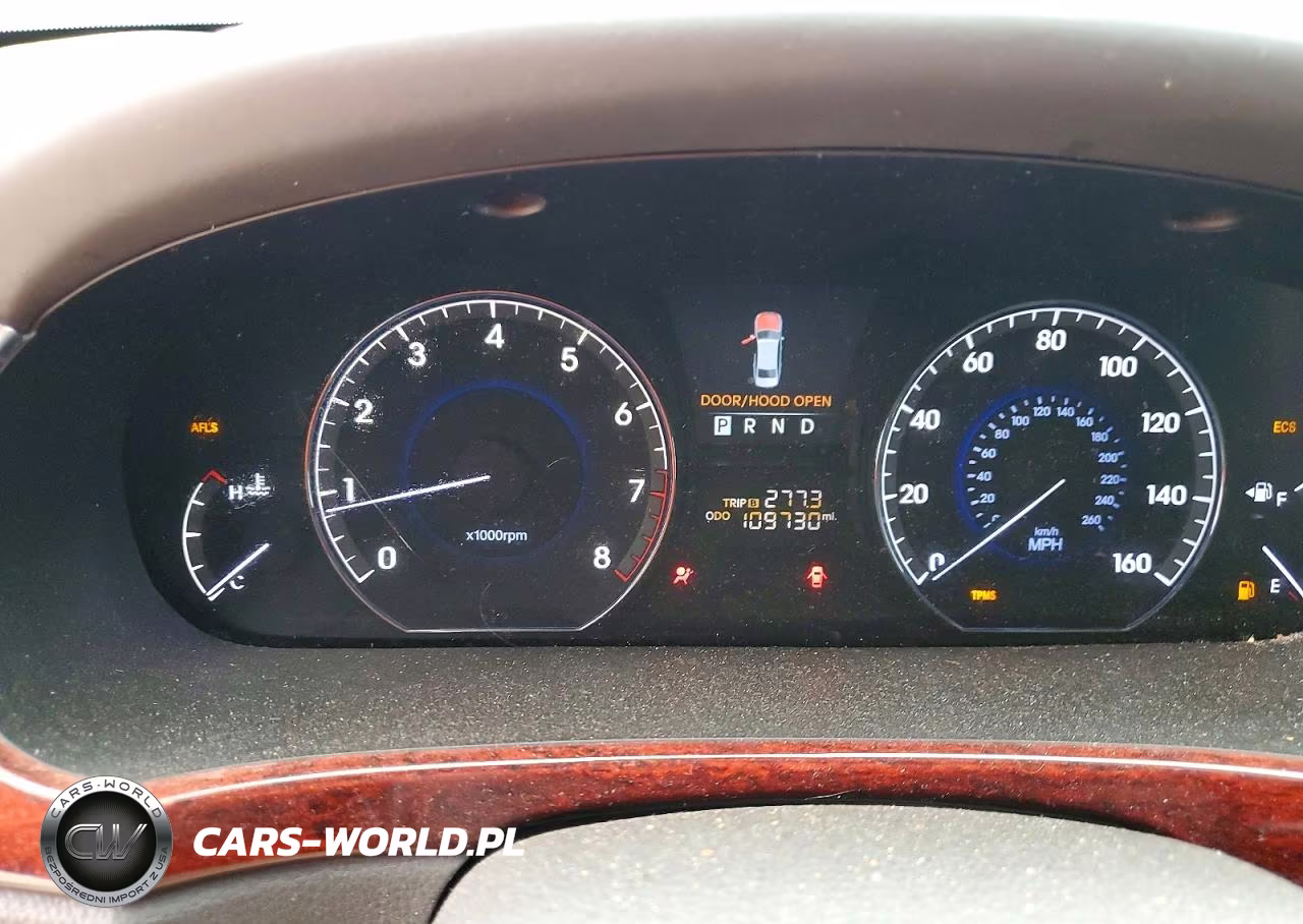 2013 Hyundai Equus Signature VIN:KMHGH4JH4DU069903 - 9