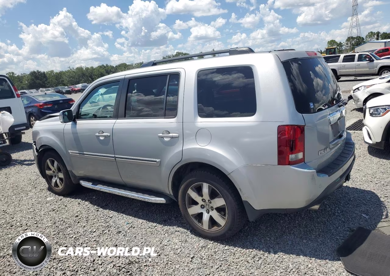 2012 Honda Pilot Touring VIN:5FNYF3H91CB023475 - 2