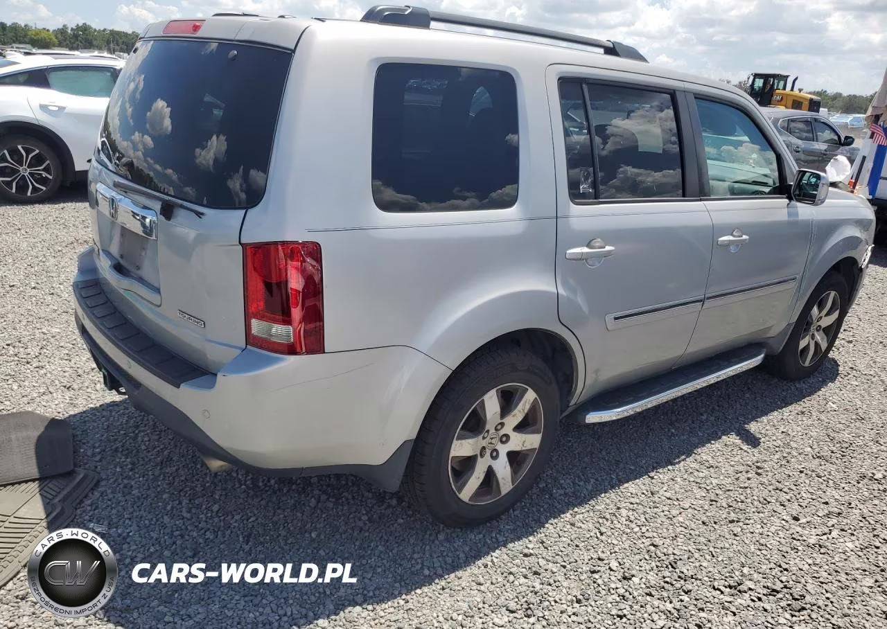 2012 Honda Pilot Touring VIN:5FNYF3H91CB023475 - 3