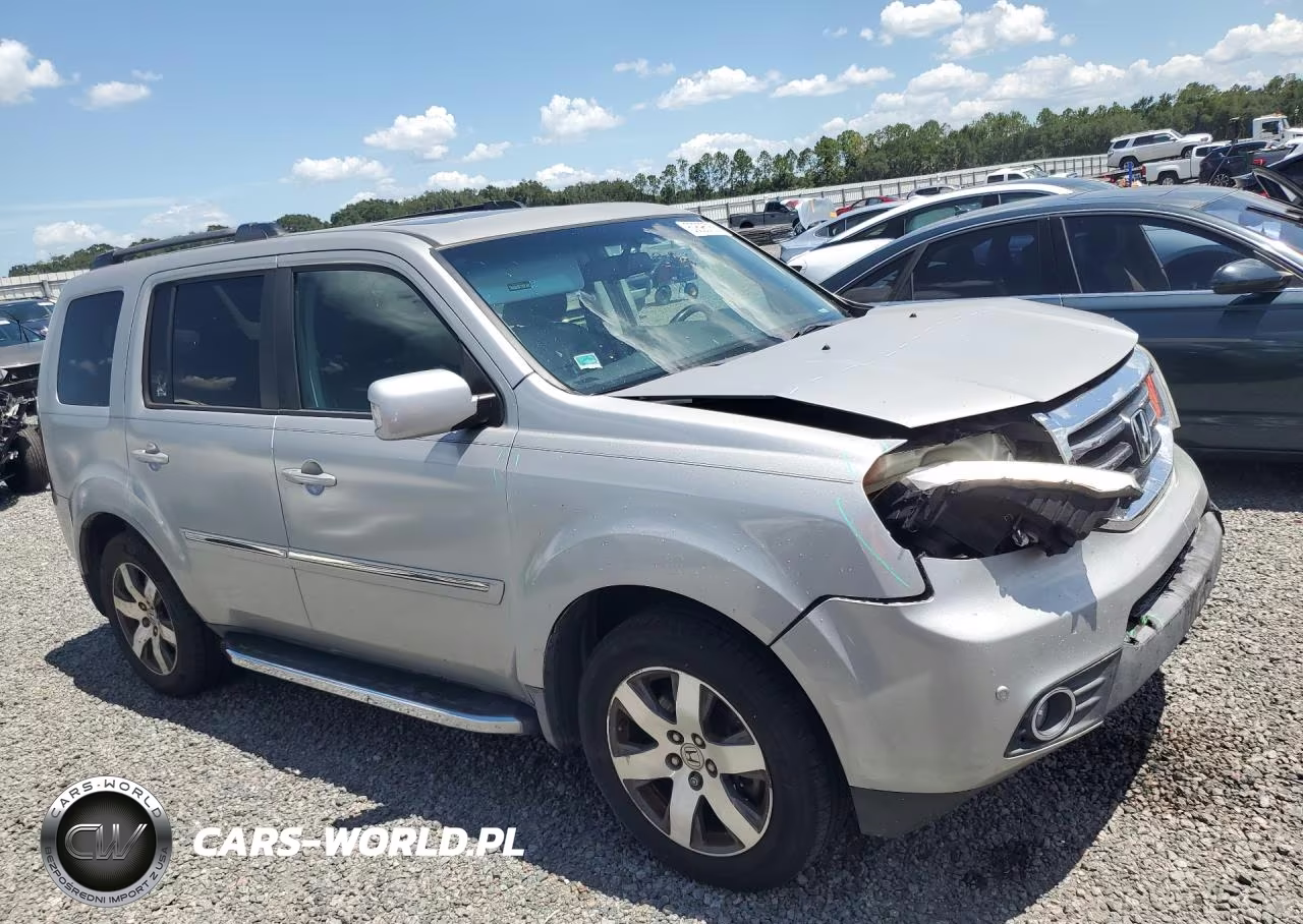 2012 Honda Pilot Touring VIN:5FNYF3H91CB023475 - 4
