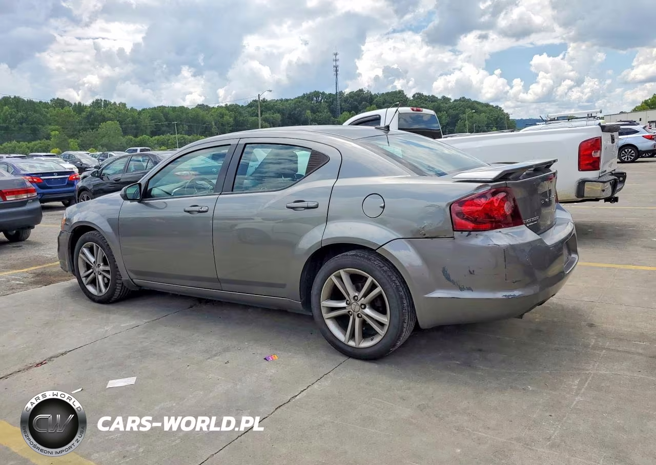 2013 Dodge Avenger Sxt VIN:1C3CDZCG3DN772827 - 2