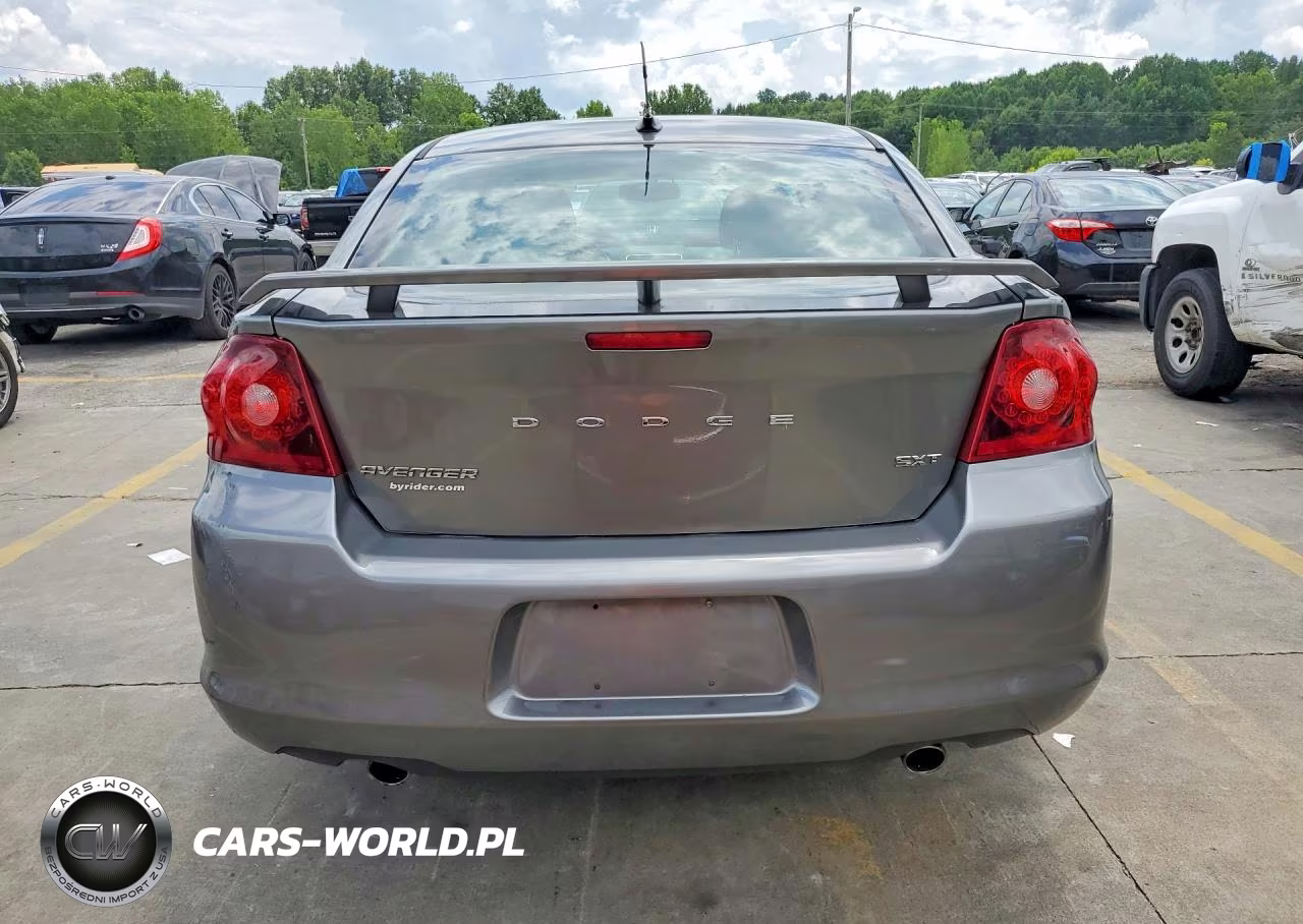 2013 Dodge Avenger Sxt VIN:1C3CDZCG3DN772827 - 6