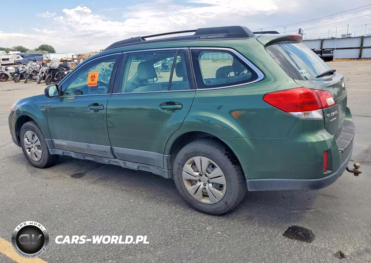 2012 Subaru Outback 2.5I VIN:4S4BRCAC2C3215631 - 2