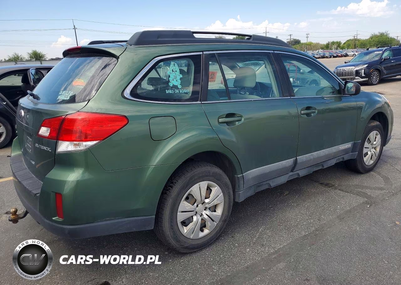 2012 Subaru Outback 2.5I VIN:4S4BRCAC2C3215631 - 3