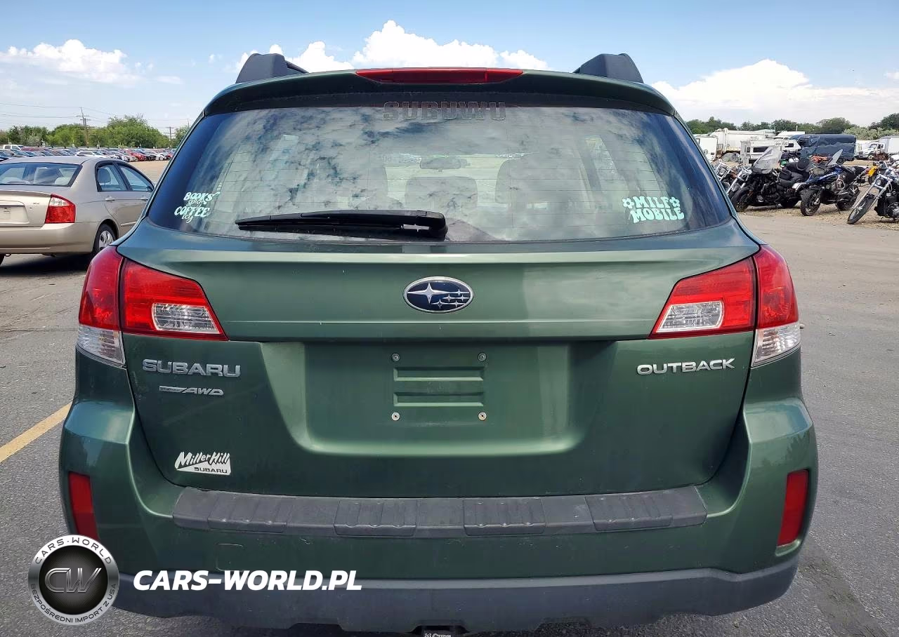 2012 Subaru Outback 2.5I VIN:4S4BRCAC2C3215631 - 6
