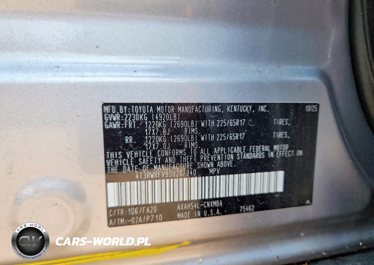 2025 Toyota Rav4 Hybrid Xle VIN:4T3RWRFV9SU207840 - 14