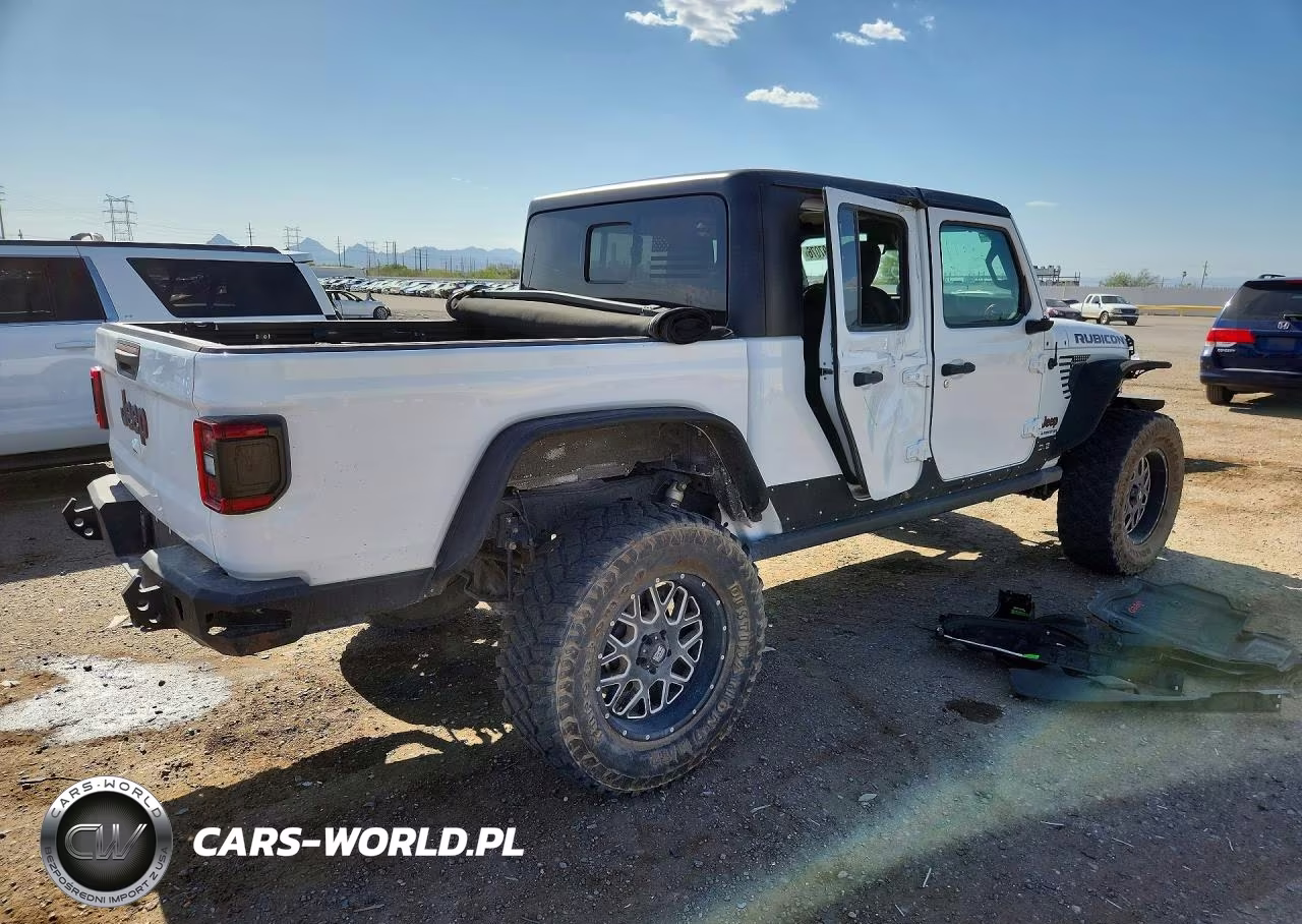 2020 Jeep Gladiator Rubicon VIN:1C6JJTBG5LL167106 - 3
