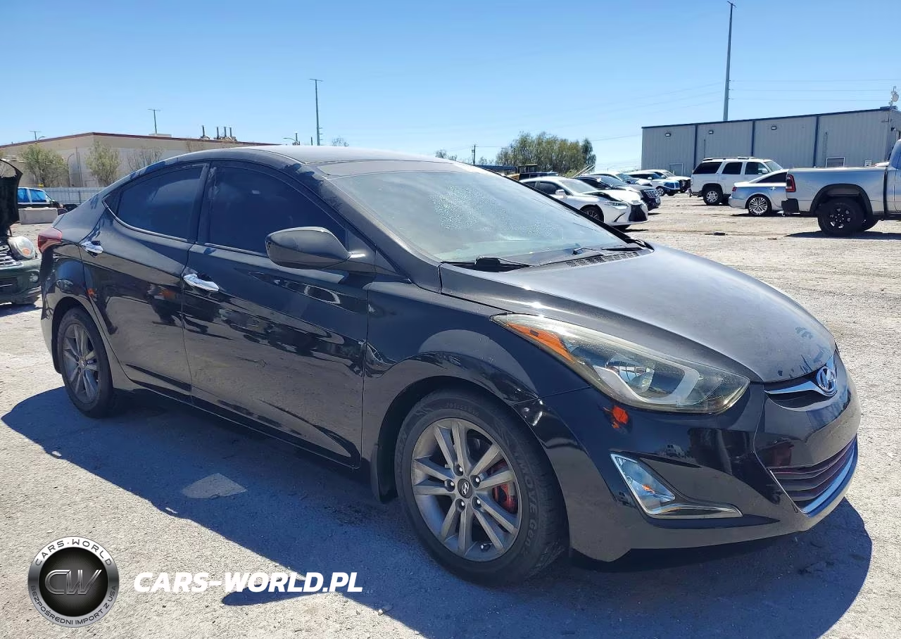 2016 Hyundai Elantra Se VIN:5NPDH4AE5GH698419 - 4