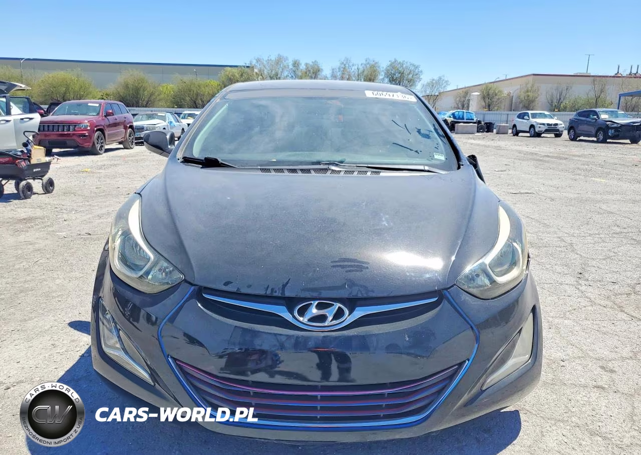 2016 Hyundai Elantra Se VIN:5NPDH4AE5GH698419 - 5