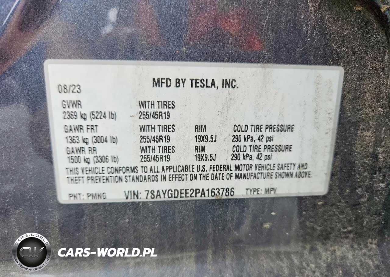 2023 Tesla Model Y VIN:7SAYGDEE2PA163786 - 13