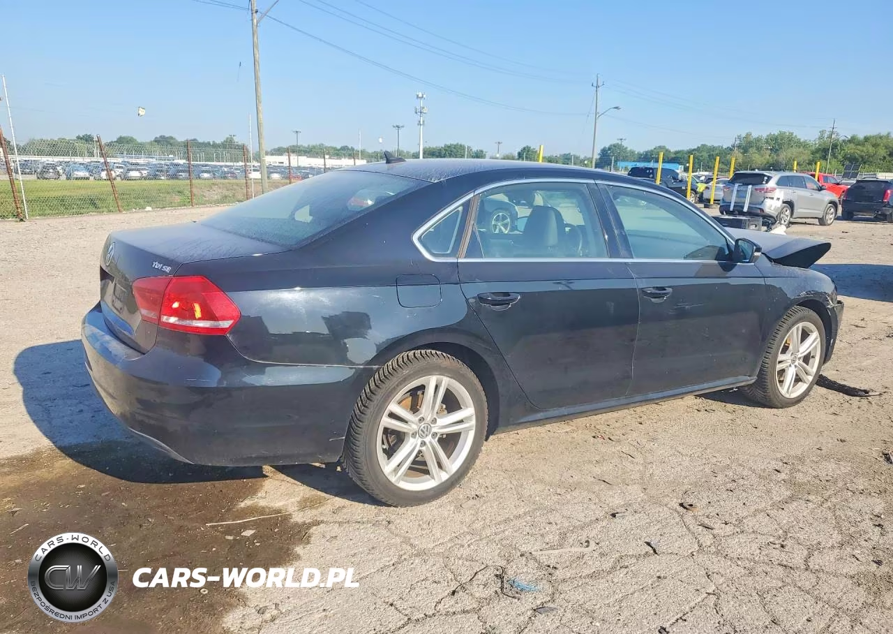 2014 Volkswagen Passat Se VIN:1VWBN7A36EC032501 - 3