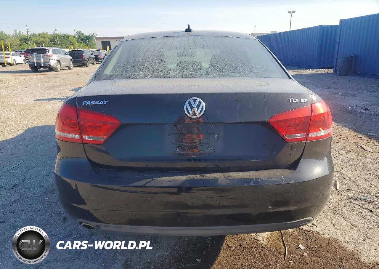 2014 Volkswagen Passat Se VIN:1VWBN7A36EC032501 - 6