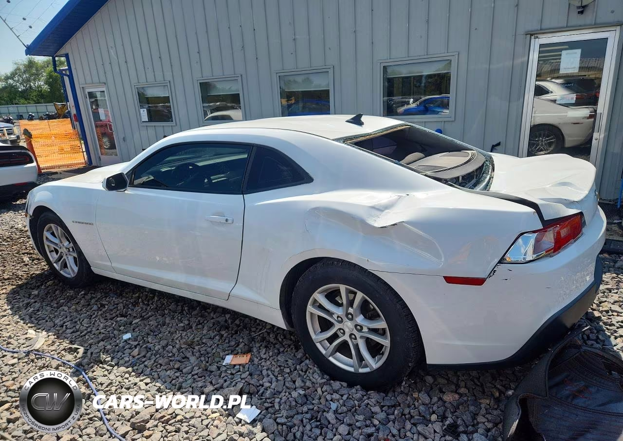 2015 Chevrolet Camaro Lt VIN:2G1FD1E36F9179000 - 2