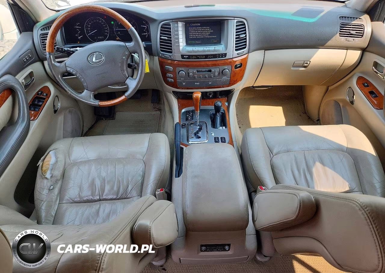 2005 Lexus Lx 470 VIN:JTJHT00W153551782 - 8