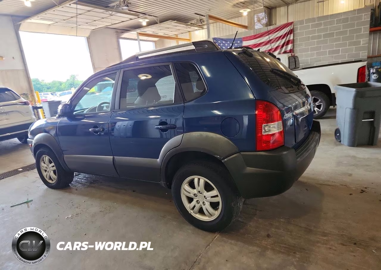 2007 Hyundai Tucson Se VIN:KM8JN72D77U613732 - 2