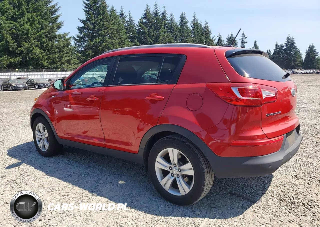 2012 Kia Sportage Lx VIN:KNDPBCA25C7265339 - 2