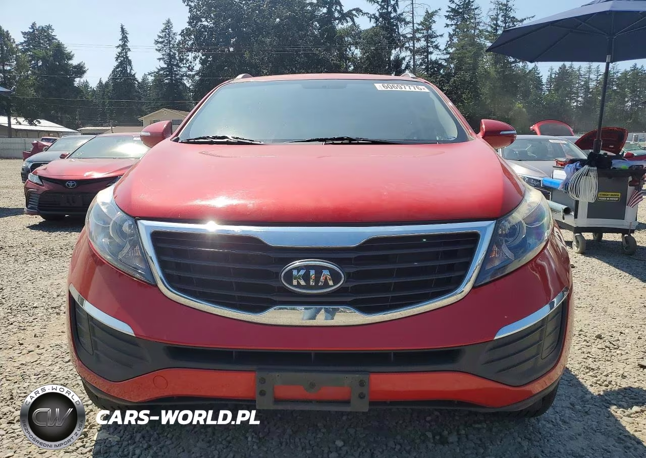 2012 Kia Sportage Lx VIN:KNDPBCA25C7265339 - 5