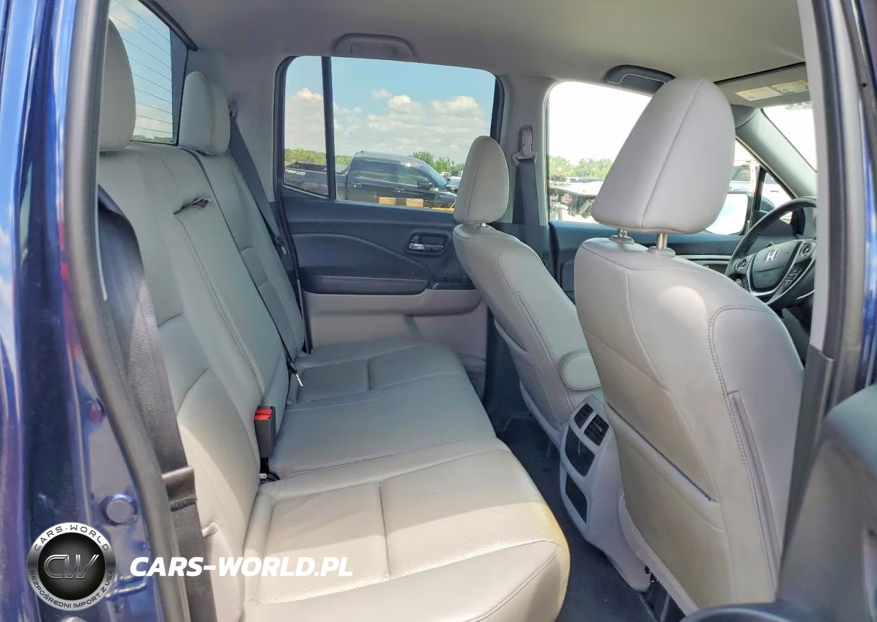2017 Honda Ridgeline Rtl VIN:5FPYK3F59HB008779 - 10