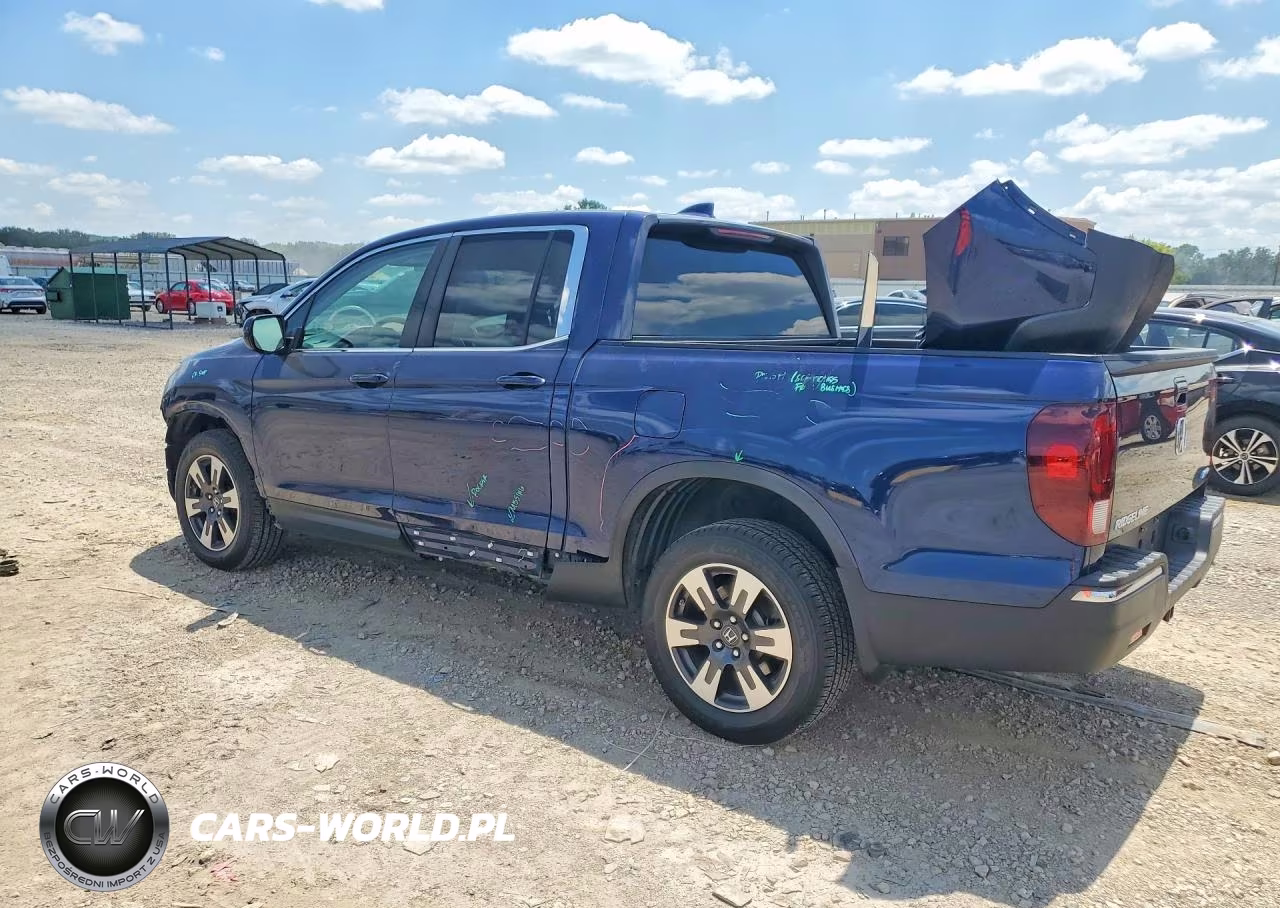 2017 Honda Ridgeline Rtl VIN:5FPYK3F59HB008779 - 2