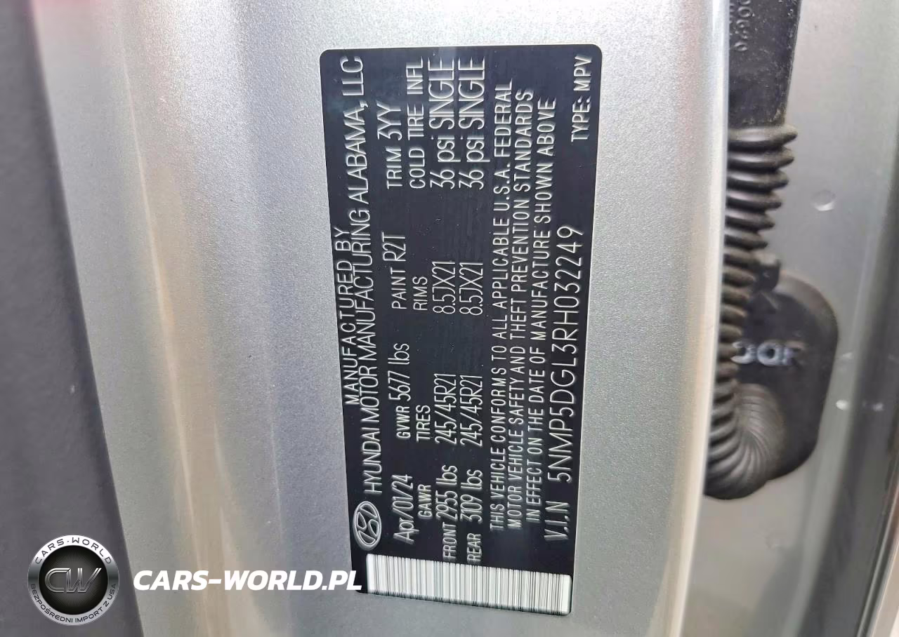 2024 Hyundai Santa Fe Calligraphy VIN:5NMP5DGL3RH032249 - 13