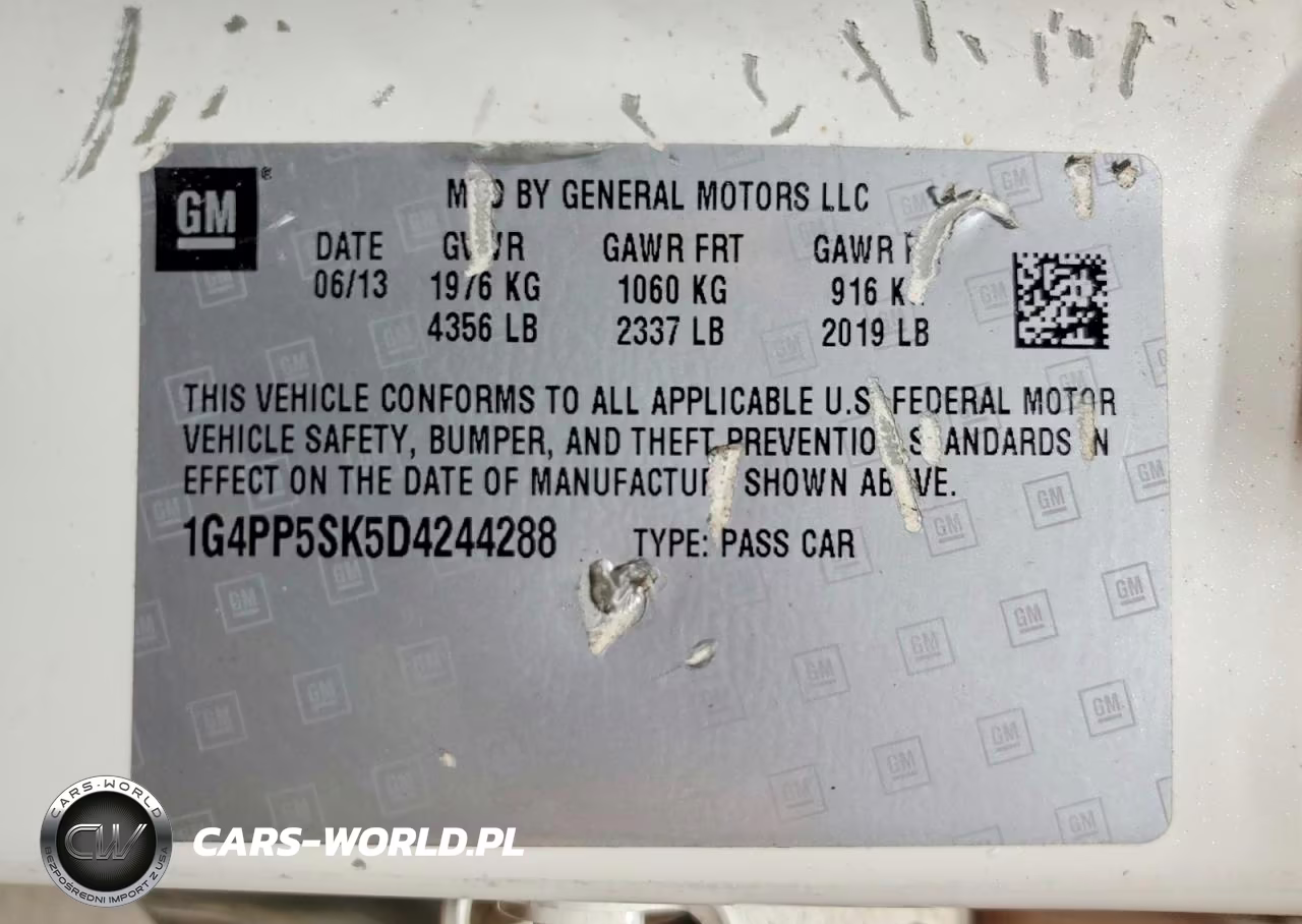 2013 Buick Verano VIN:1G4PP5SK5D4244288 - 13
