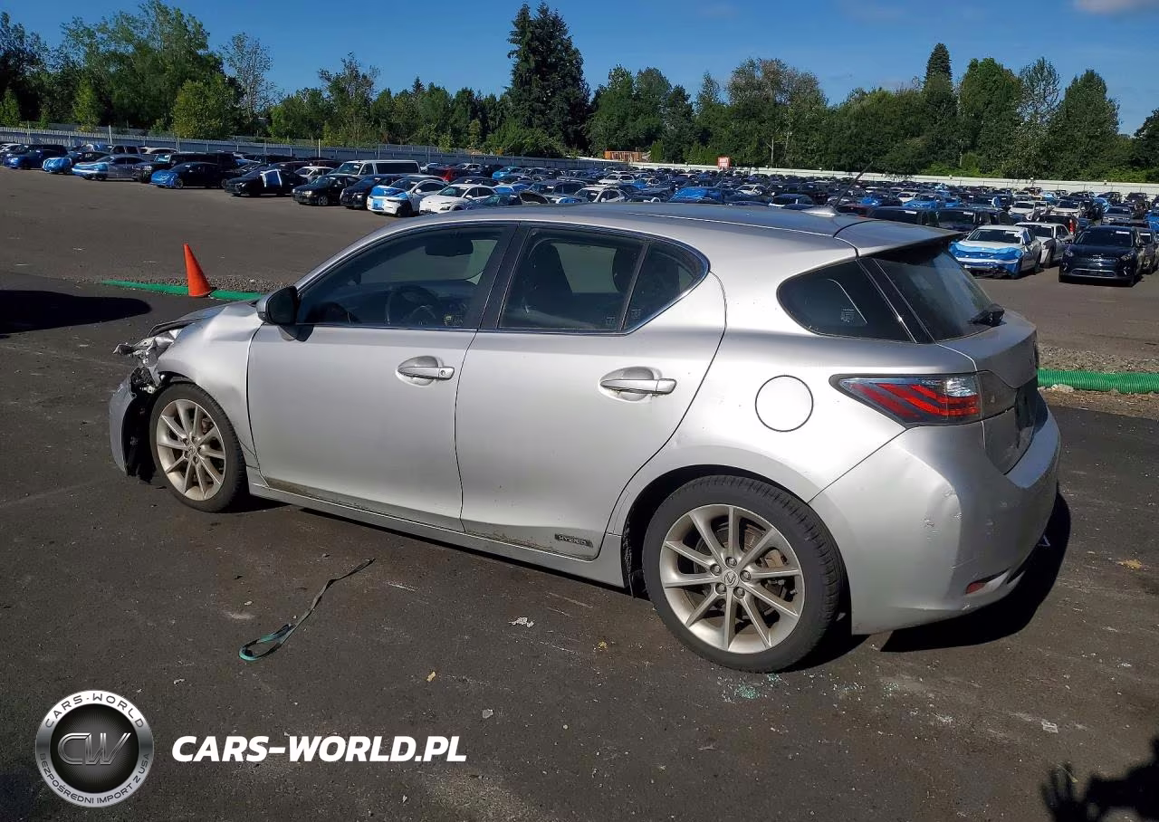 2011 Lexus Ct 200 VIN:JTHKD5BH7B2031930 - 2