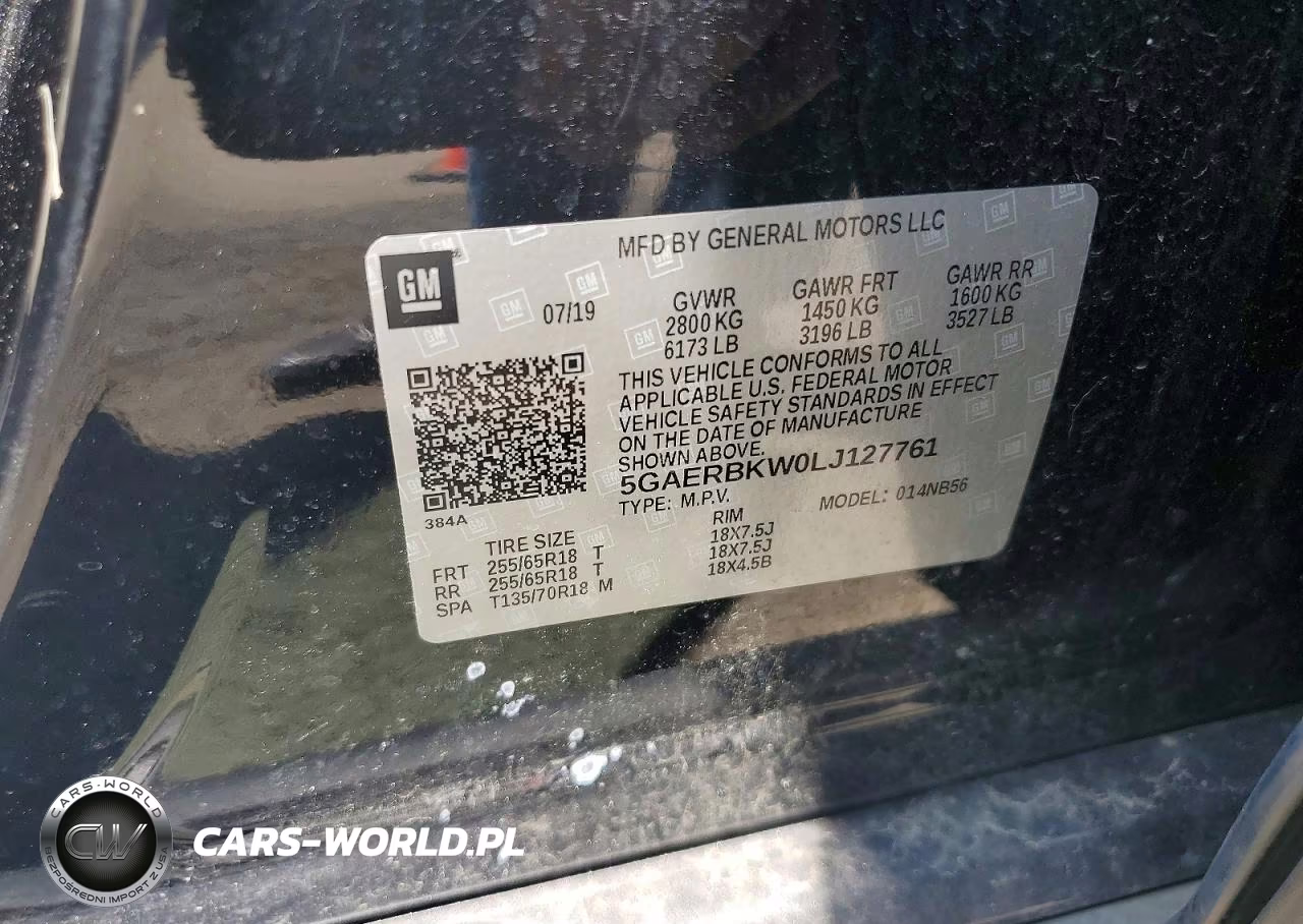 2020 Buick Enclave Essence VIN:5GAERBKW0LJ127761 - 13