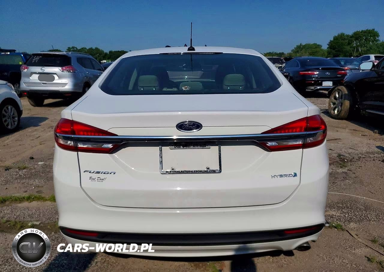 2018 Ford Fusion S Hybrid VIN:3FA6P0UU4JR235950 - 6
