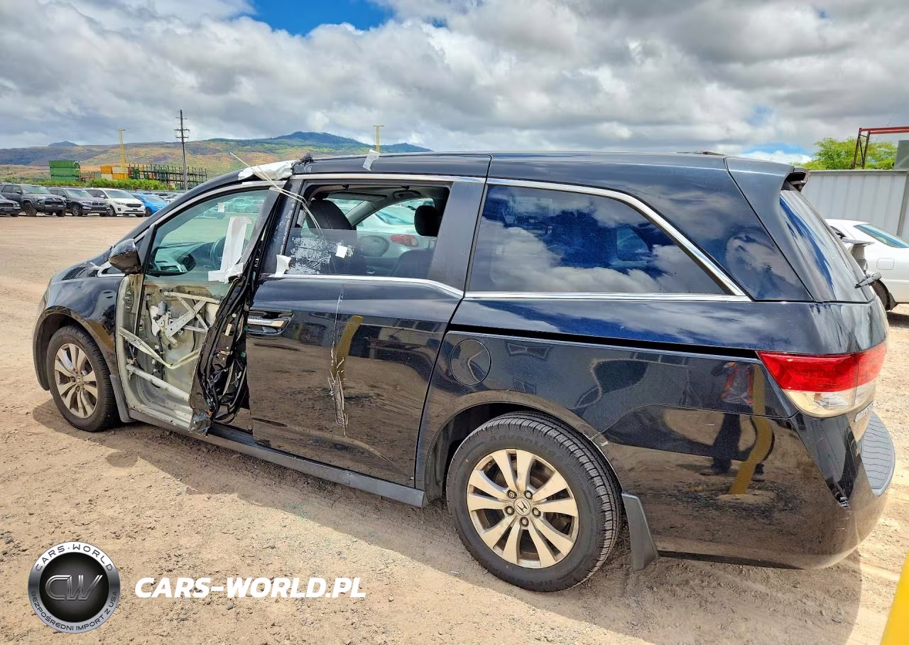 2015 Honda Odyssey Exl VIN:5FNRL5H65FB127566 - 2