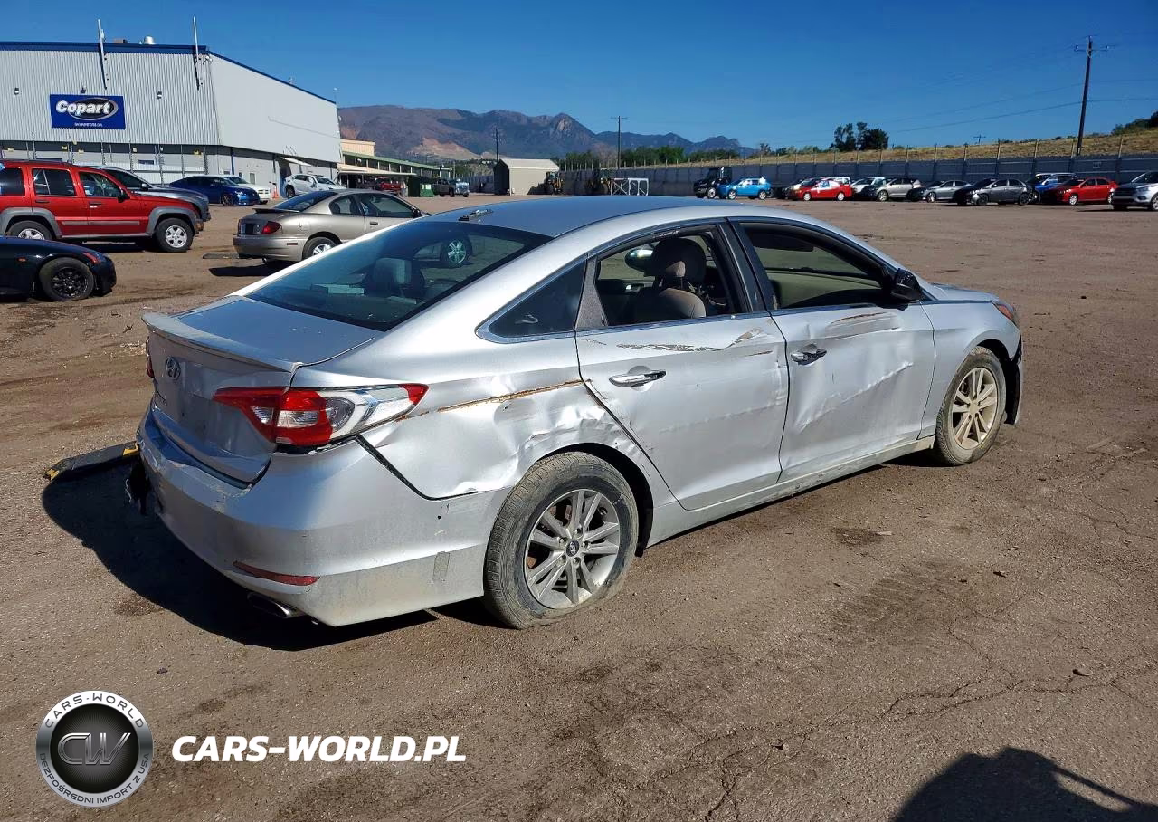 2017 Hyundai Sonata Se VIN:5NPE24AF6HH574076 - 3
