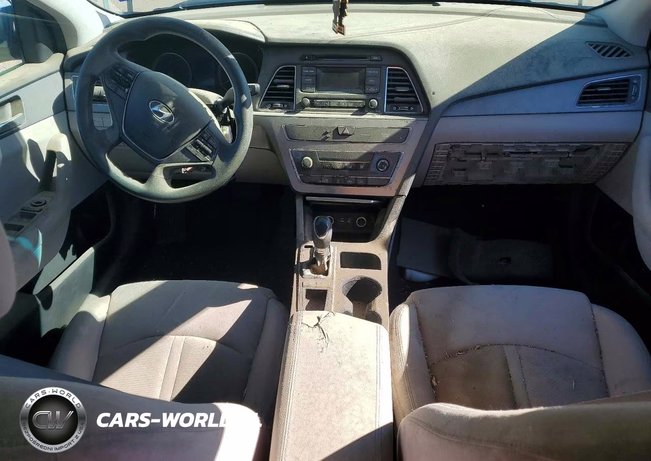 2017 Hyundai Sonata Se VIN:5NPE24AF6HH574076 - 8