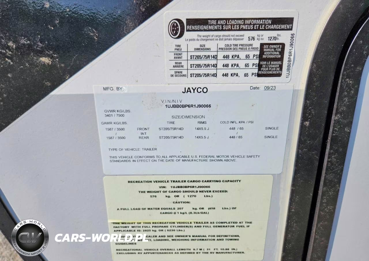 2024 Jayco Jay Feather Camper VIN:1UJBB0BP6R1J90066 - 10