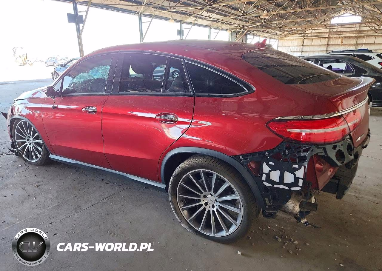 2017 Mercedes-Benz Gle Coupe 43 Amg VIN:4JGED6EB5HA080131 - 2