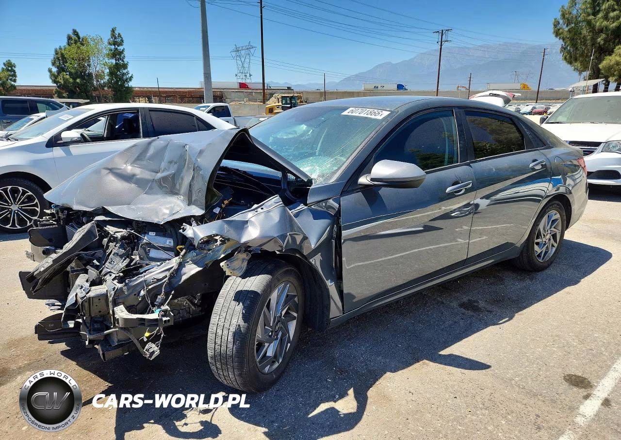 2024 Hyundai Elantra Sel VIN:KMHLM4DG7RU709820 - 1