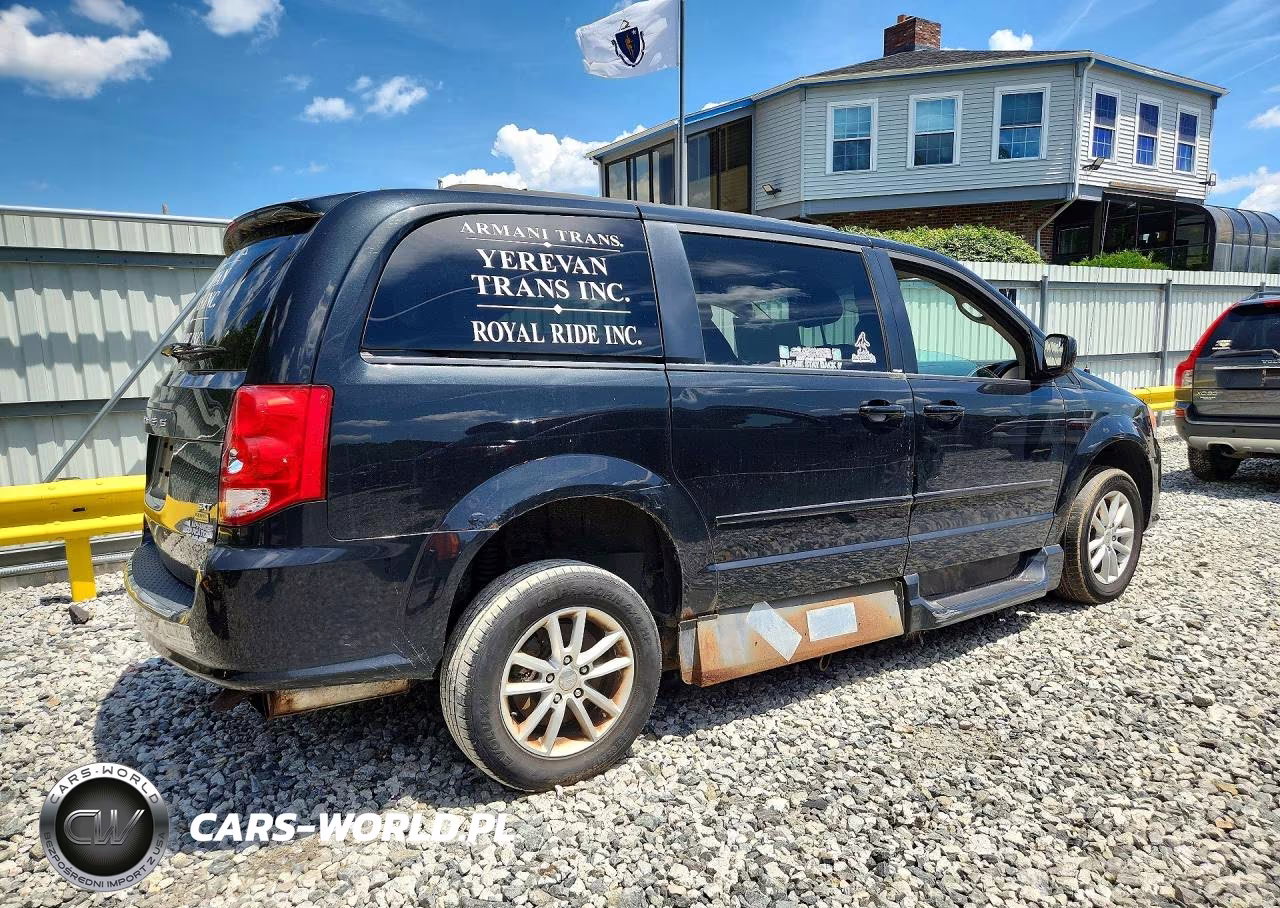 2014 Dodge Grand Caravan Sxt VIN:2C4RDGCG9ER323022 - 3