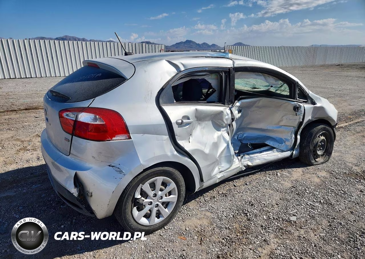 2015 Kia Rio Lx VIN:KNADM5A32F6448030 - 3