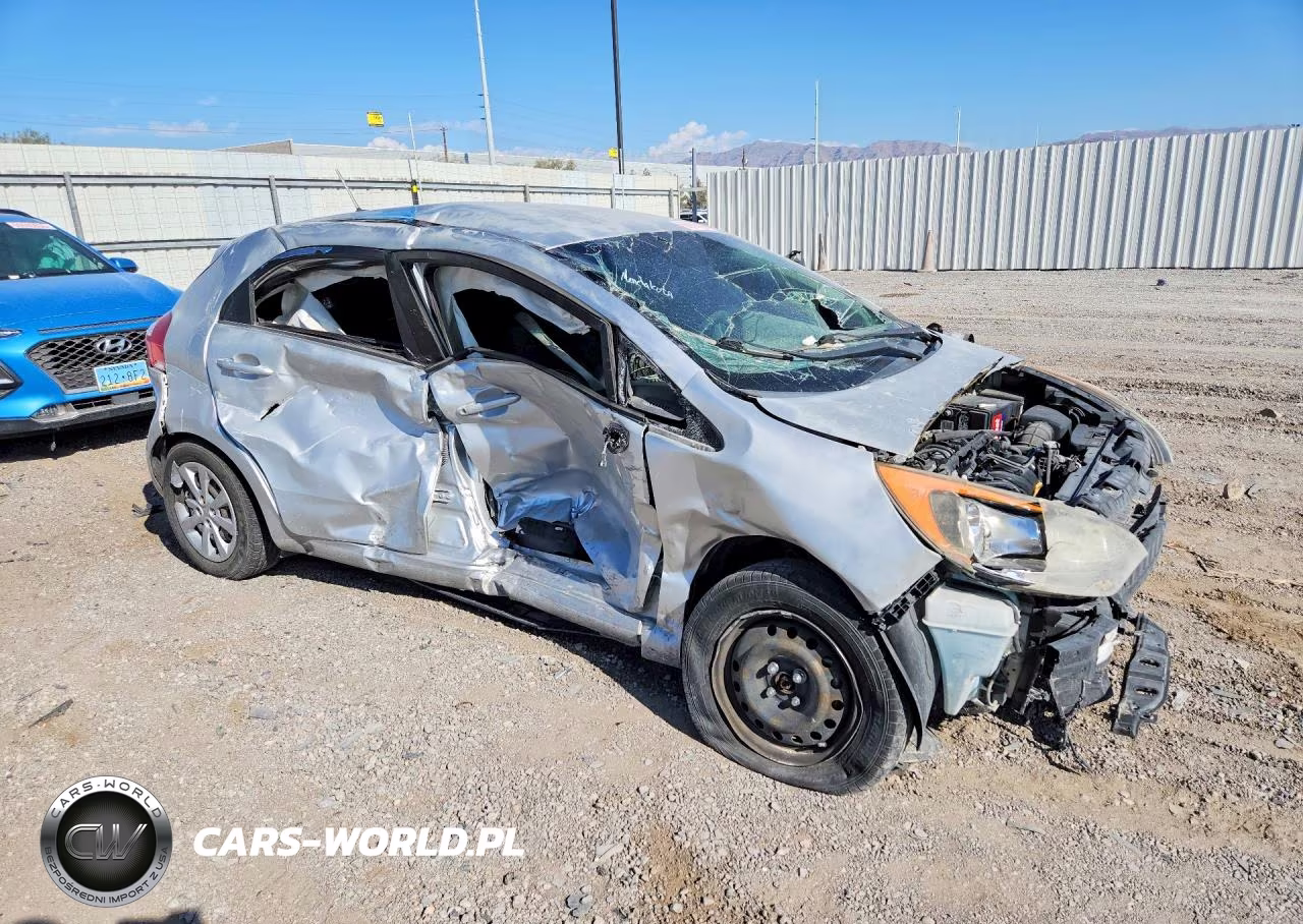 2015 Kia Rio Lx VIN:KNADM5A32F6448030 - 4