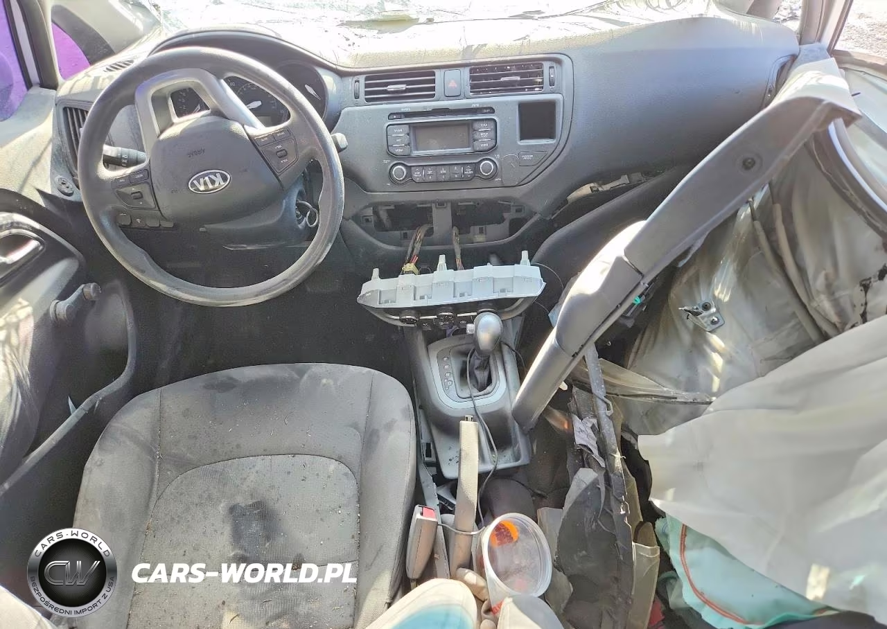 2015 Kia Rio Lx VIN:KNADM5A32F6448030 - 8