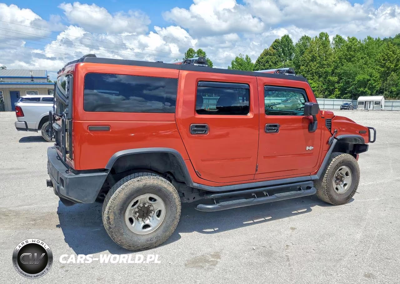 2003 Hummer H2 VIN:5GRGN23U03H148499 - 3