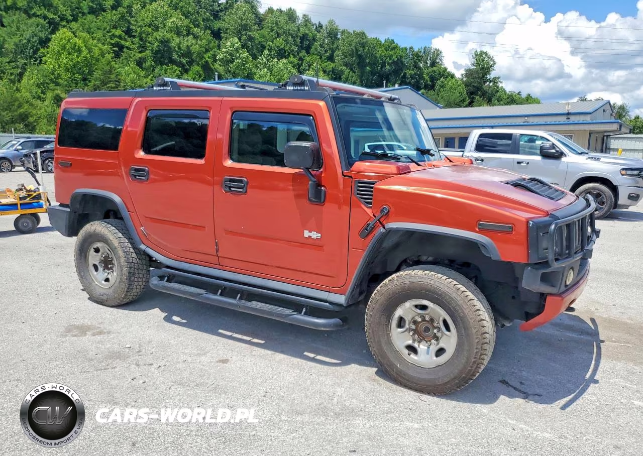 2003 Hummer H2 VIN:5GRGN23U03H148499 - 4