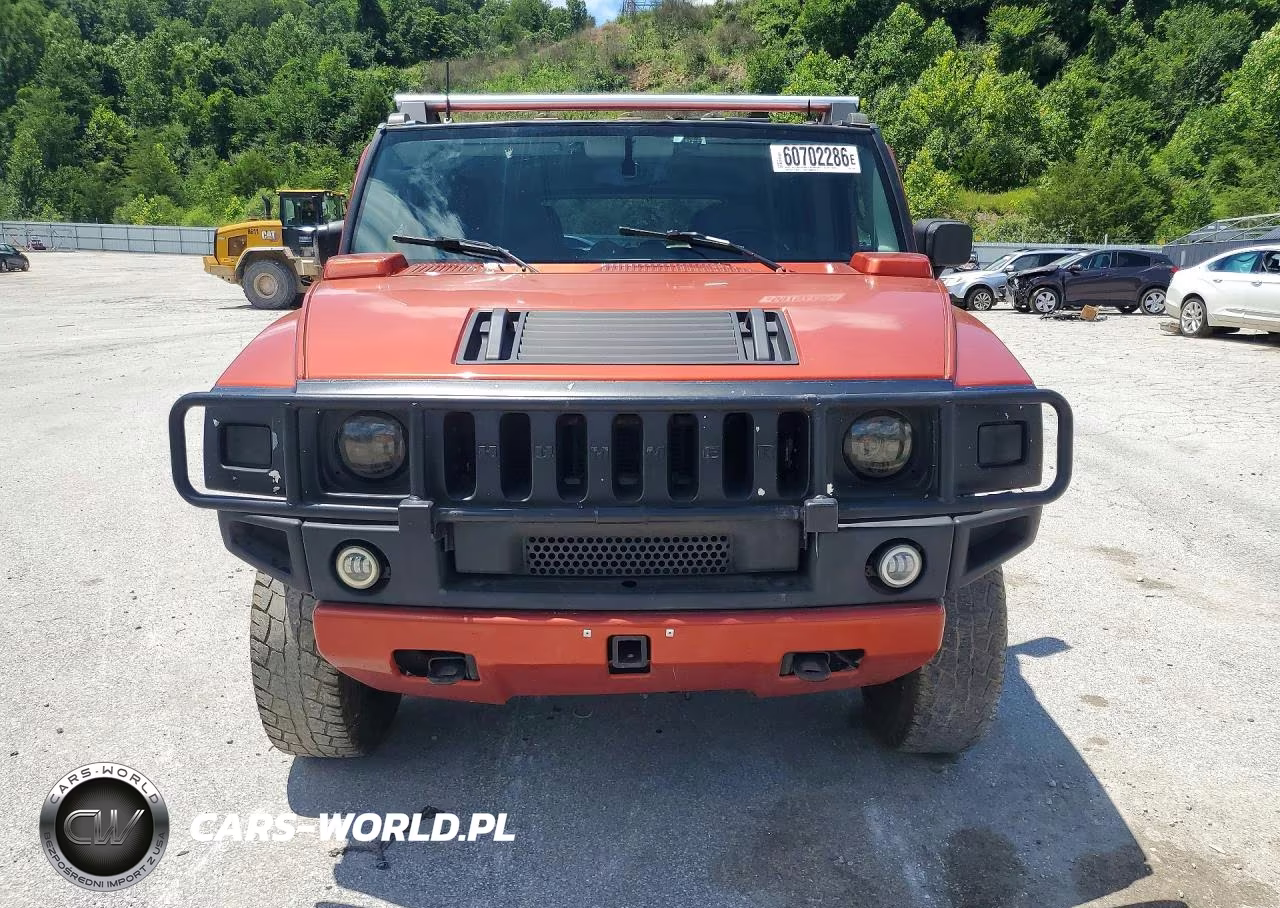 2003 Hummer H2 VIN:5GRGN23U03H148499 - 5