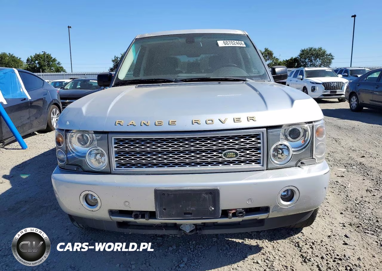 2005 Land Rover Range Rover Hse VIN:SALME11425A193093 - 5