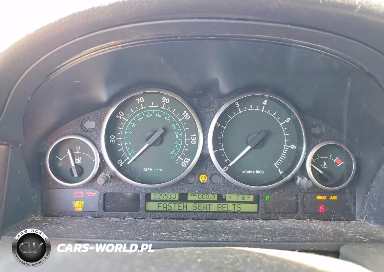 2005 Land Rover Range Rover Hse VIN:SALME11425A193093 - 9