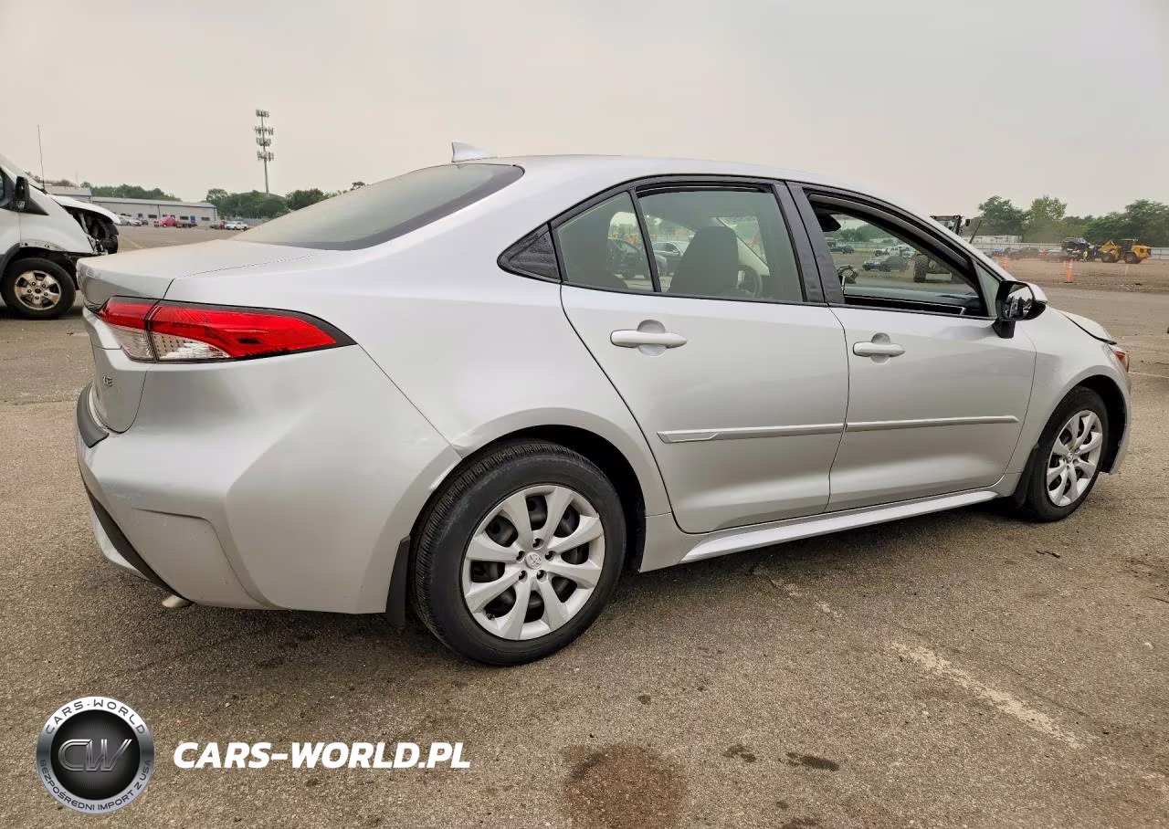 2020 Toyota Corolla Le VIN:JTDEPRAE2LJ053569 - 3